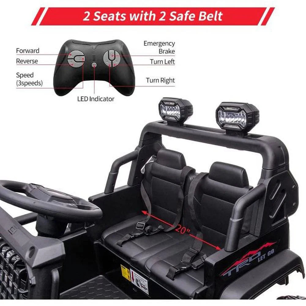 24V Ride on Car with Remote Control 2 Seats V899