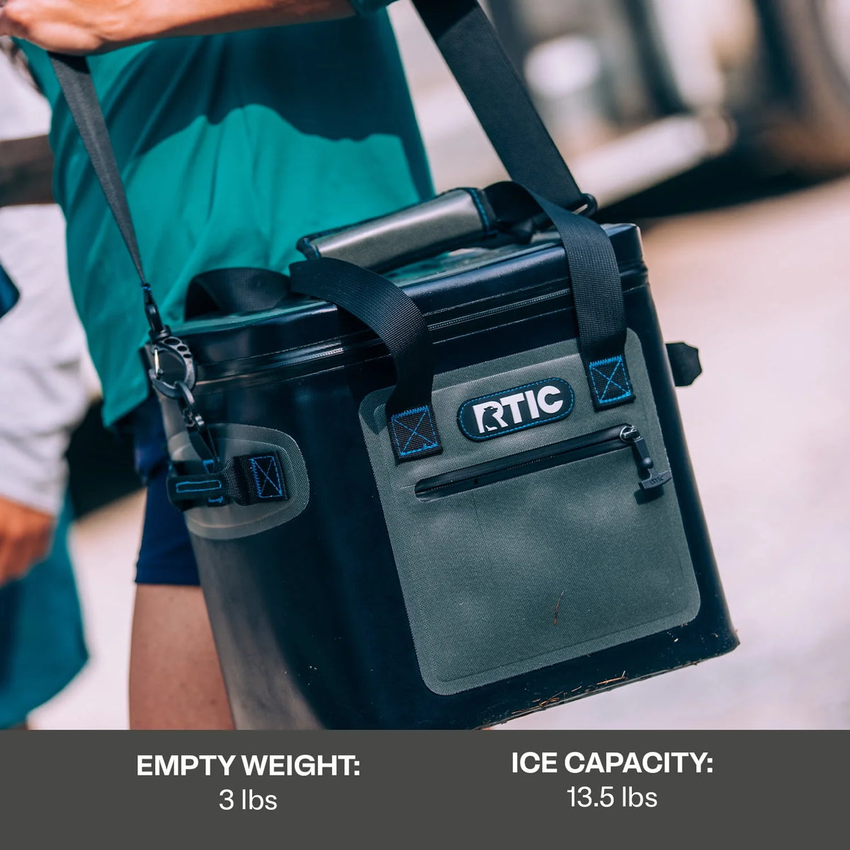 20 Can Soft Pack Cooler with Waterproof Zipper Z8589