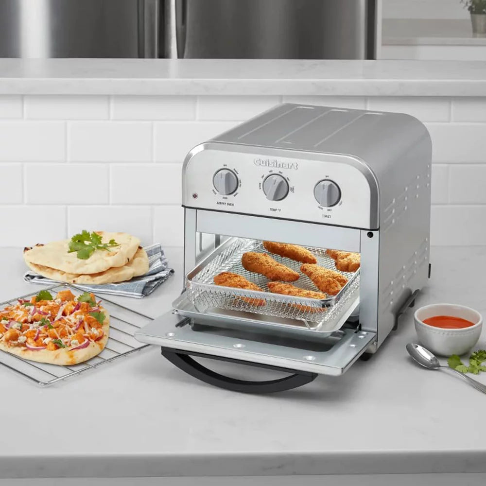 Compact AirFryer Convection Toaster Oven Stainless Steel I32372
