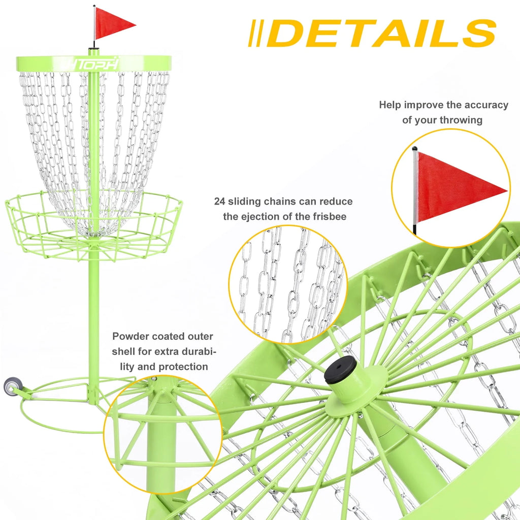 Portable Disc Golf Practice Basket V288