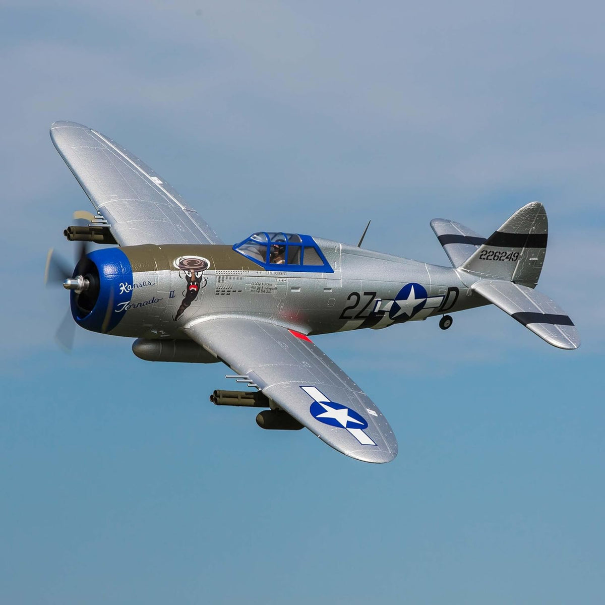 RC Airplane P-47 Razorback 1.2m BNF Basic Electric J63150