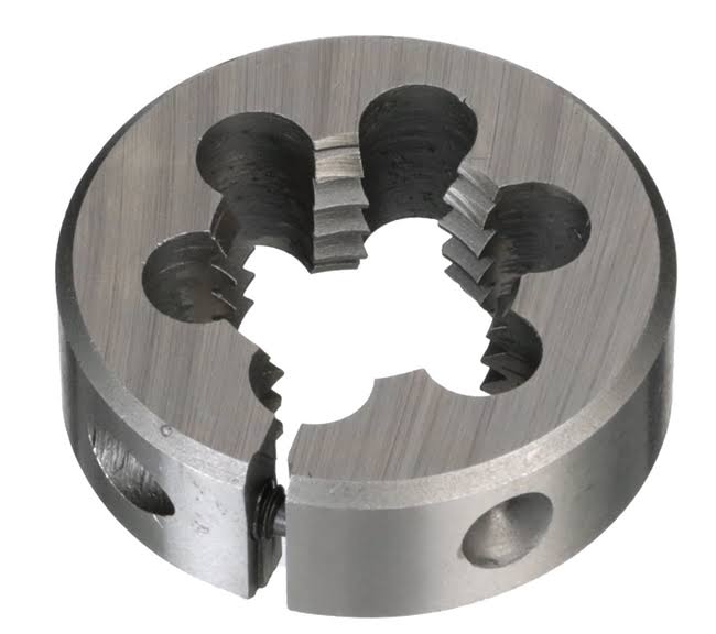 M28 x 1 2-1/2 inch OD HSS Round Adjustable Die N6512