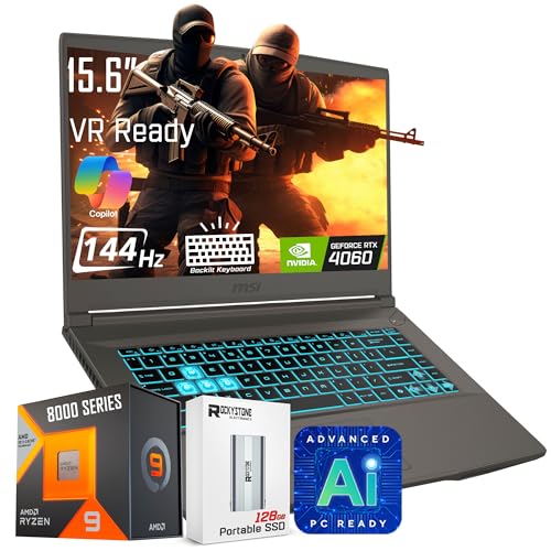 15.6" FHD IPS Display Gaming Laptop with Backlit Keyboard R446