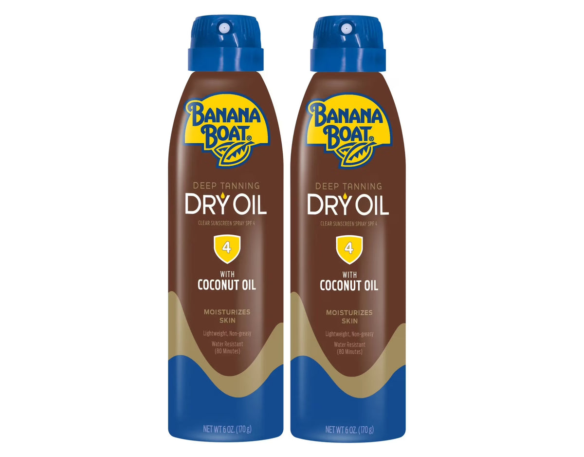UltraMist Deep Tanning Dry Oil SPF 4 6oz Pack of 2 C153784