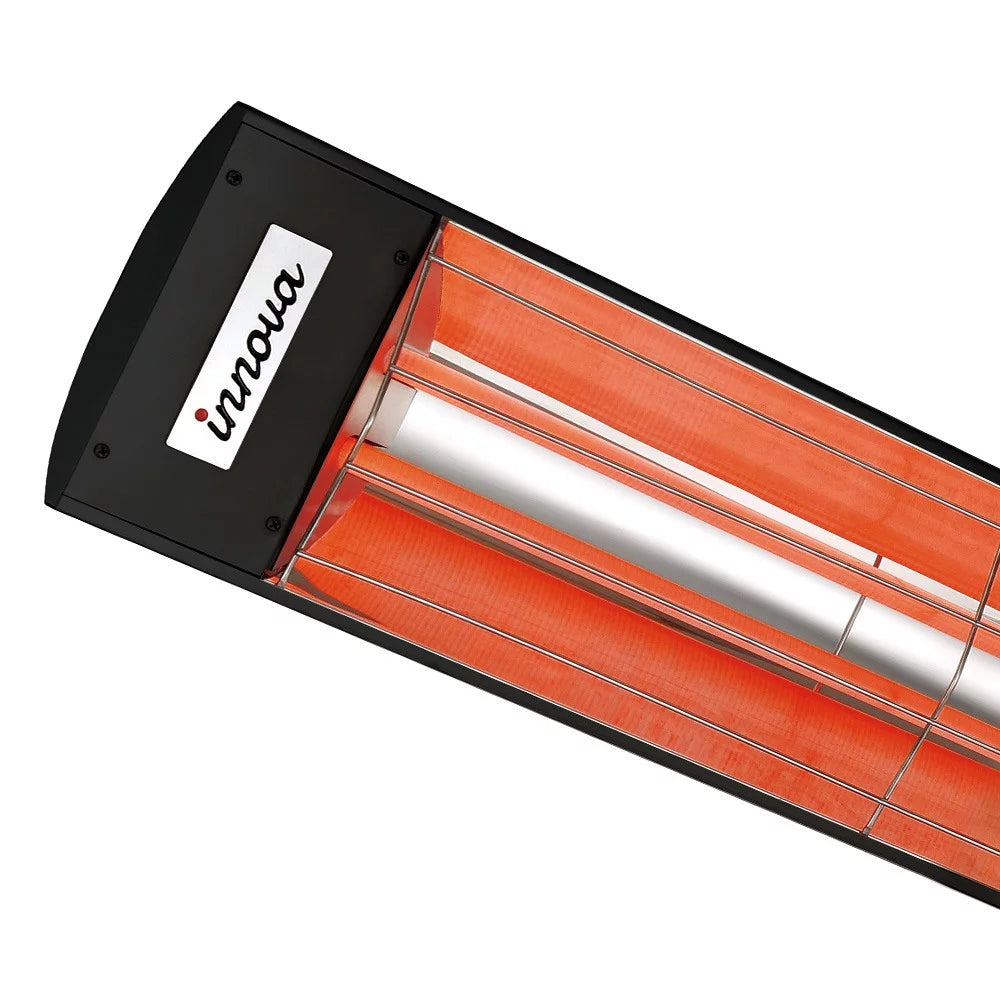 5000 Watt Electric Infrared Dual Element Heater 240 Voltage Black M25003