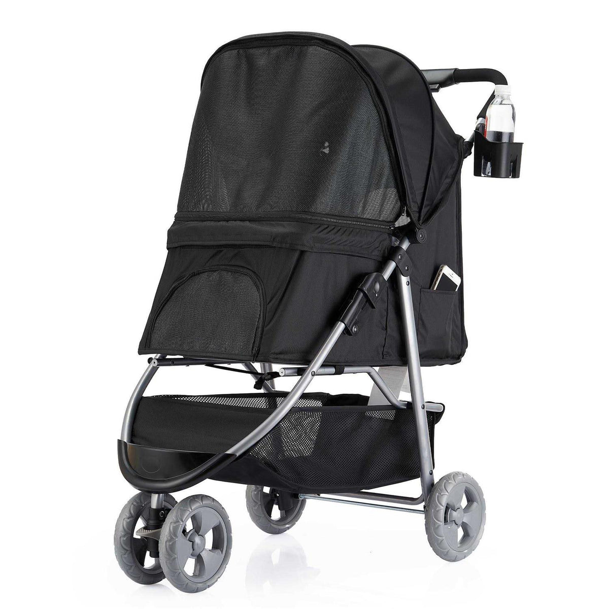 3 Wheel Pet Strollers for Small Medium Dogs & Cats X864