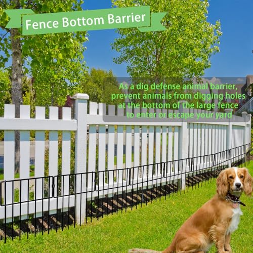 10 Pack Rustproof Metal Animal Barrier Fence D44187