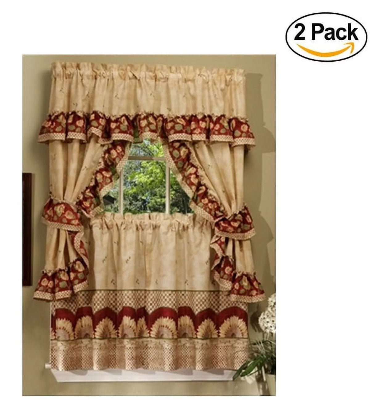 24-Inch Antique Set of 2 J15987