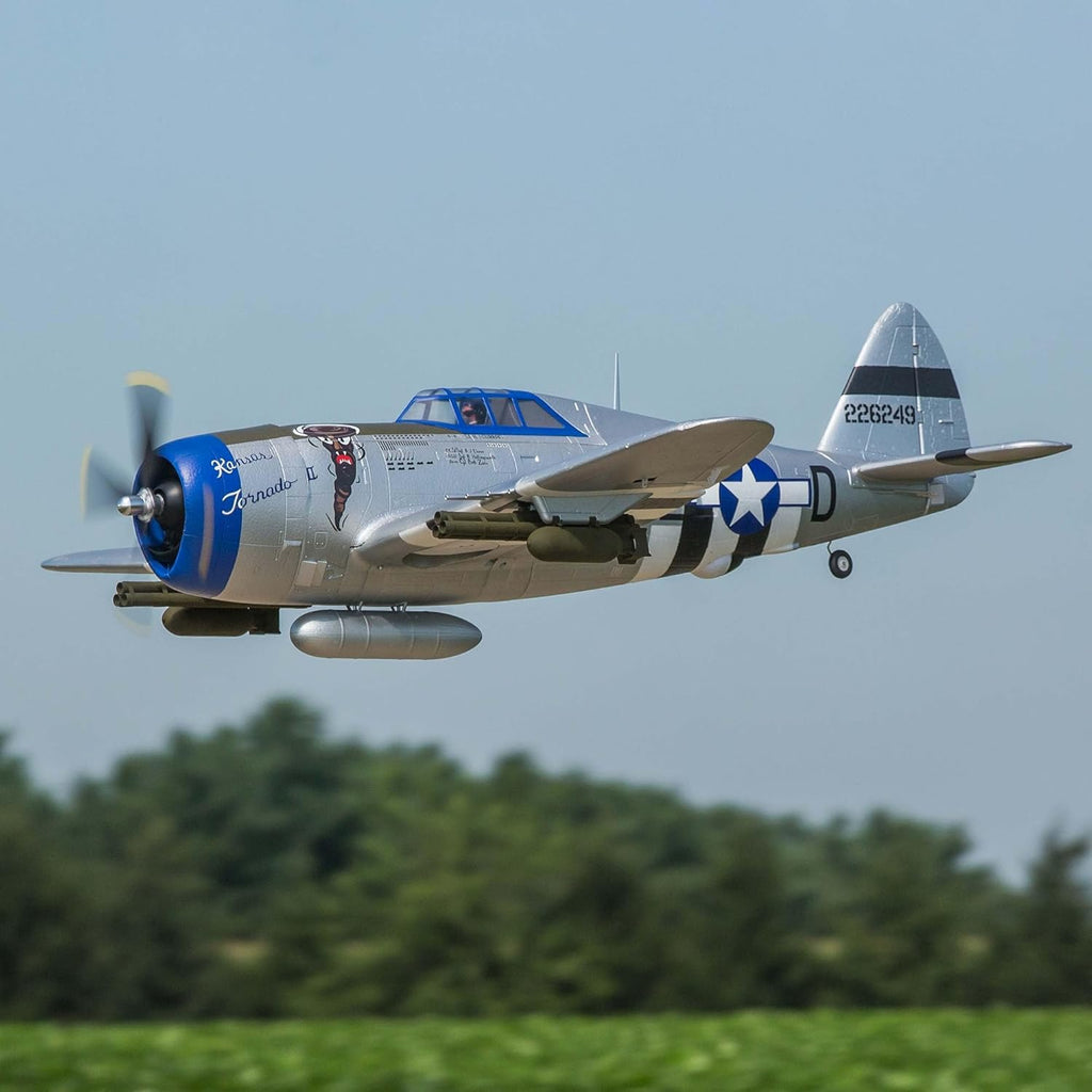 RC Airplane P-47 Razorback 1.2m BNF Basic Electric J63150