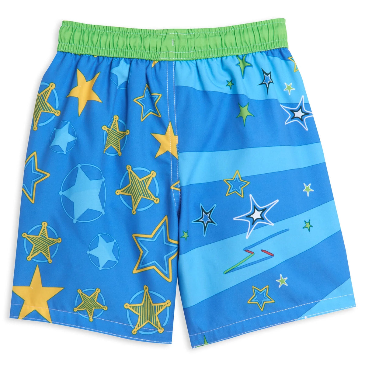 Toddler Boys Rash Guard and Swim Trunks Outfit Set Light Blue 4T X3555
