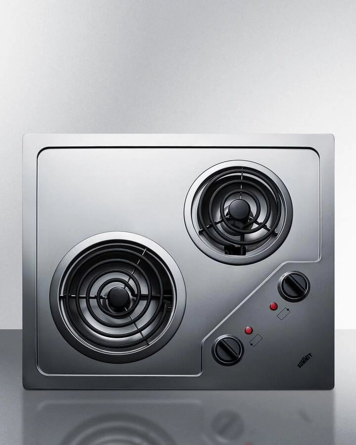 21" Wide 1800 Watt Built-In Electric Cooktop - Stainless G45665