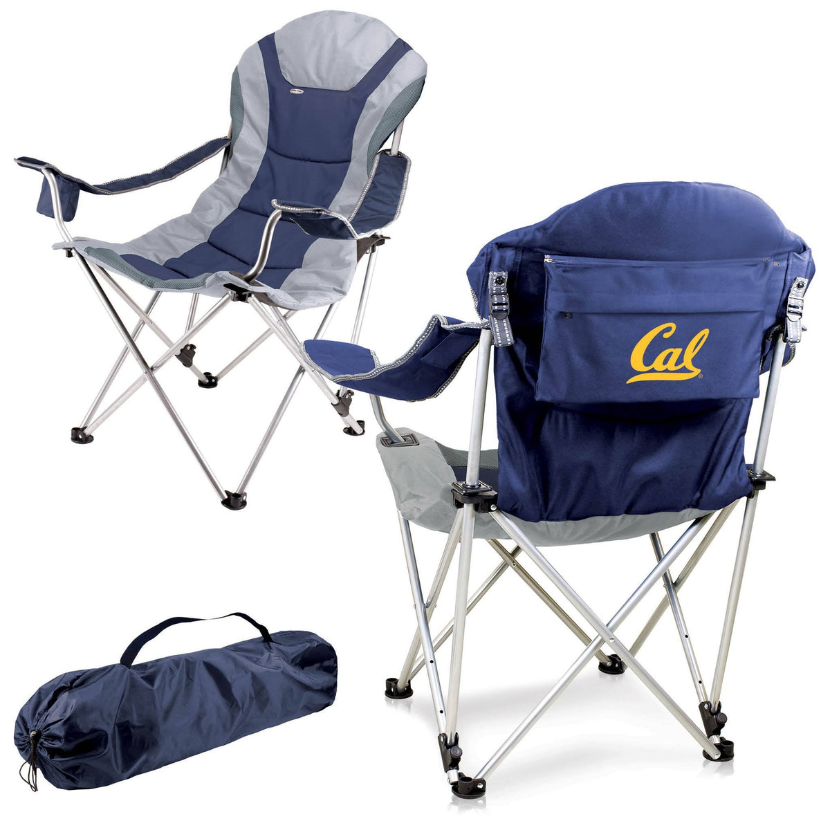 Navy Reclining Camp Chair O262212