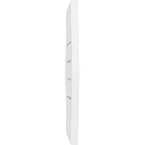 PVC Horizontal Peaked Gable Vent A483680
