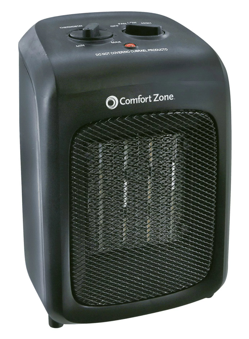 Black Ceramic Heater with Fan Only Option K191800