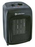 Black Ceramic Heater with Fan Only Option K191800