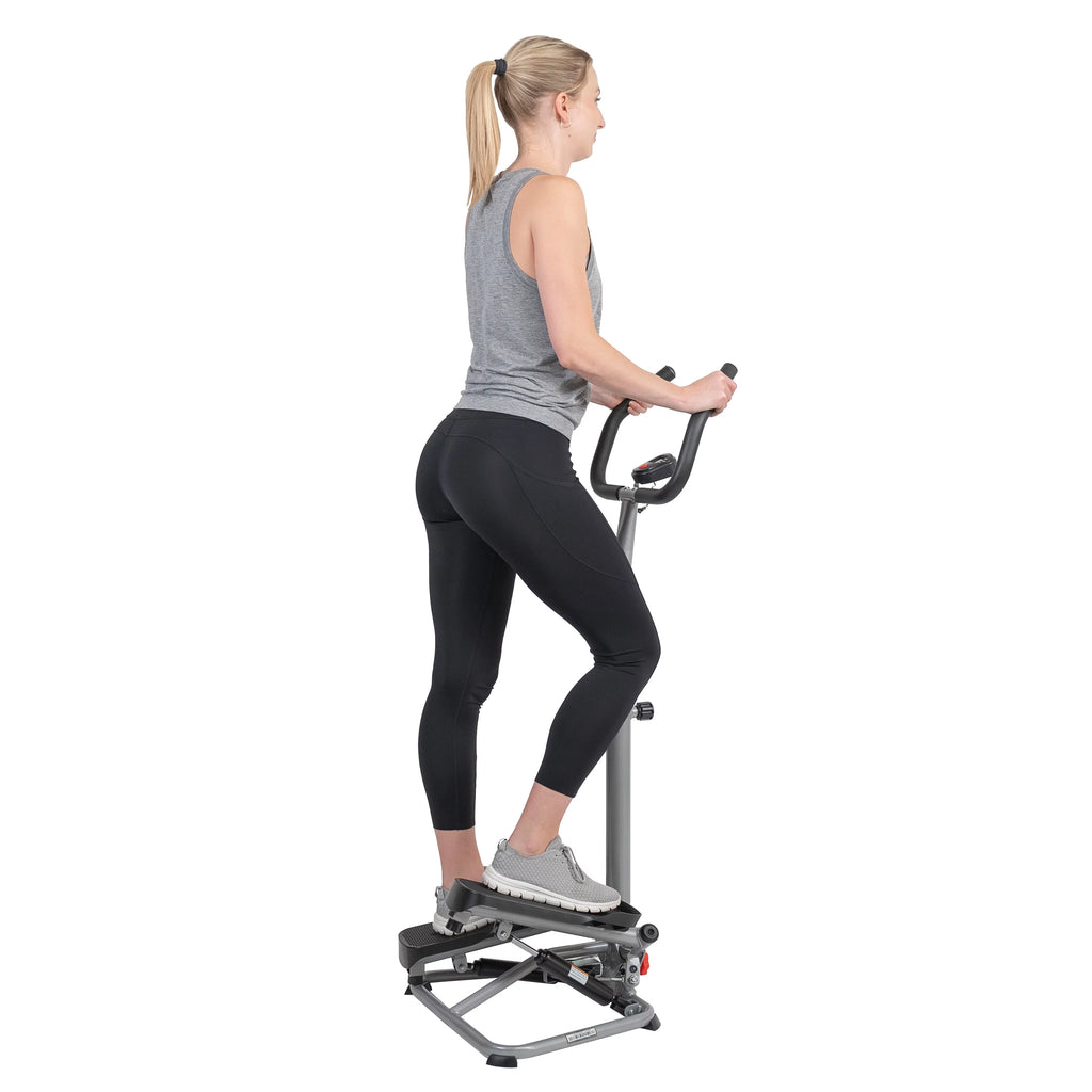 Mini Twister Stair Stepper Climber Machine with Handlebar O626