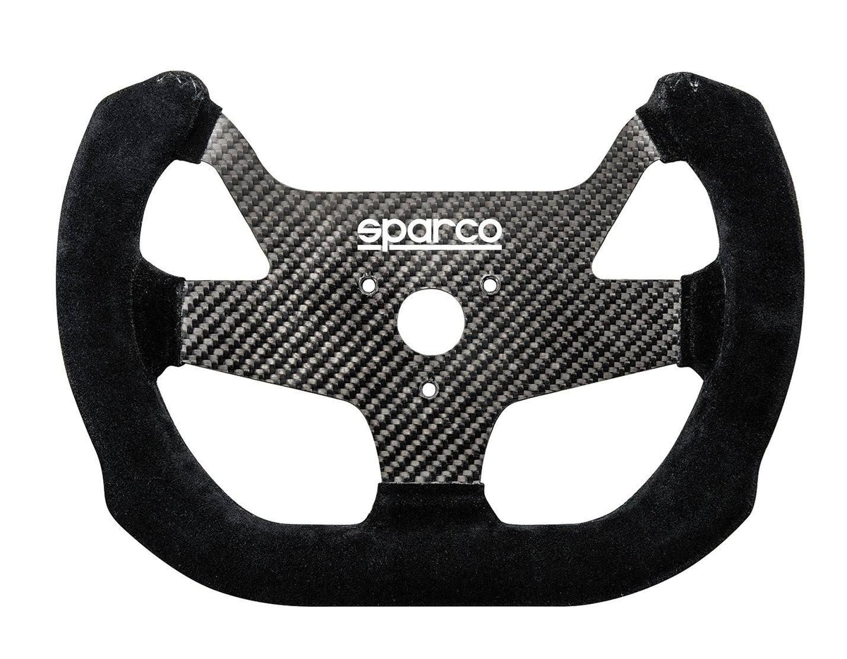 Carbon Suede Black Steering Wheel J3080