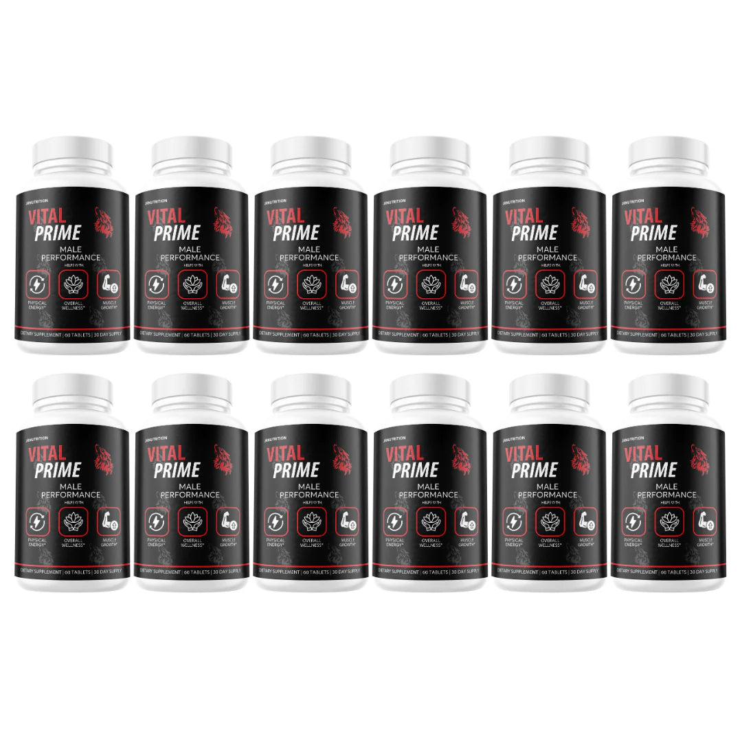 Men's Dietary Supplement 12 Bottles E92480