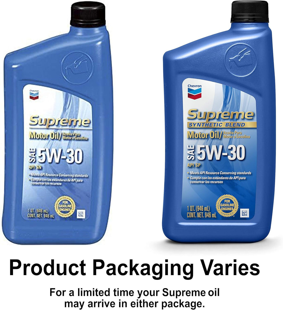 SAE 5W-30 Motor Oil - 1 Quart Bottle C4419