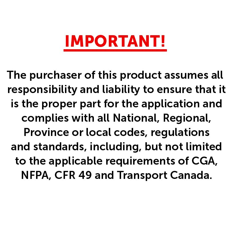 30-Pound Propane Tank Cylinder OPD Valve D855