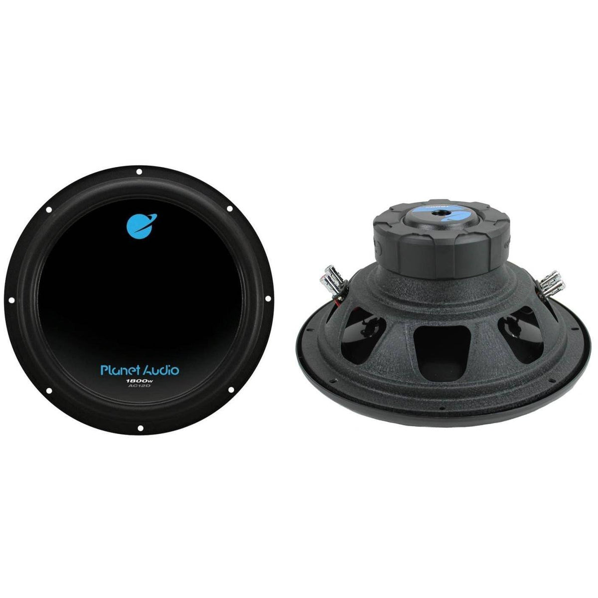 12x22 3600W Car Audio Power Subwoofers (Pair) V1114