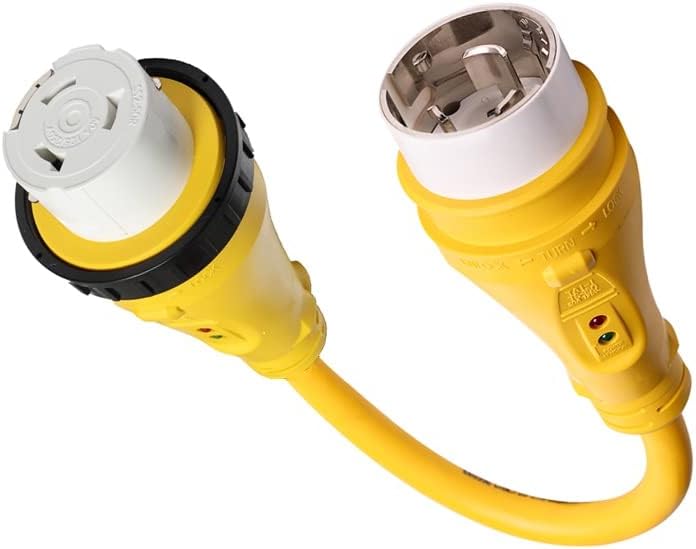 50A to 30A Marine Shore Power Adapter Dogbone 1.5Ft K91498