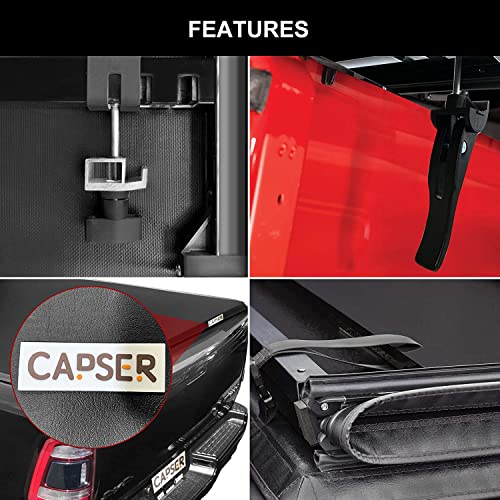 Tri-fold Truck Bed Tonneau Cover Fits 2009-2024 Dodge Ram 1500 Fleetside 5.7ft Bed Y838708