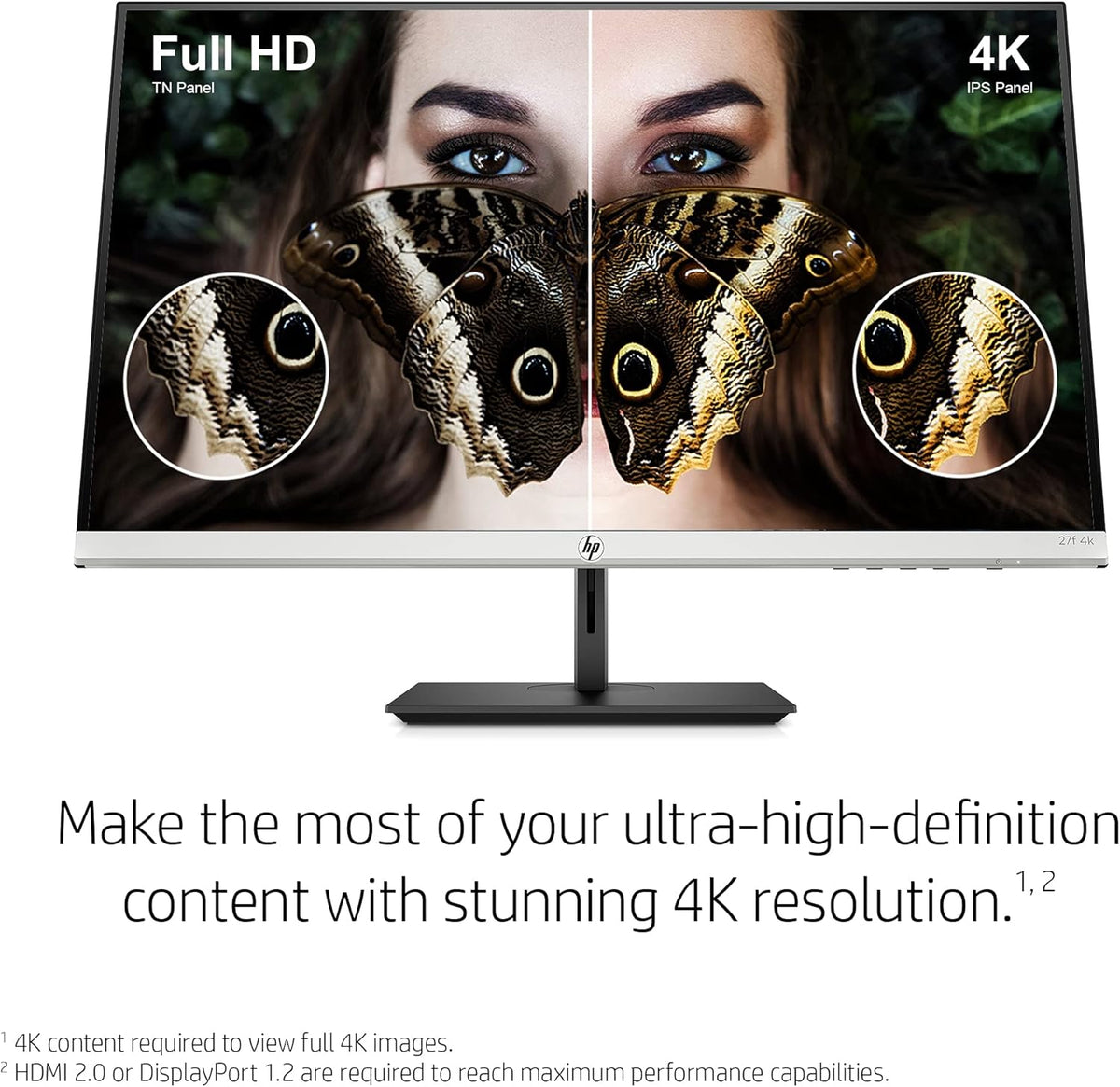 27 4K UHD IPS Monitor with HDMI DisplayPort P1887