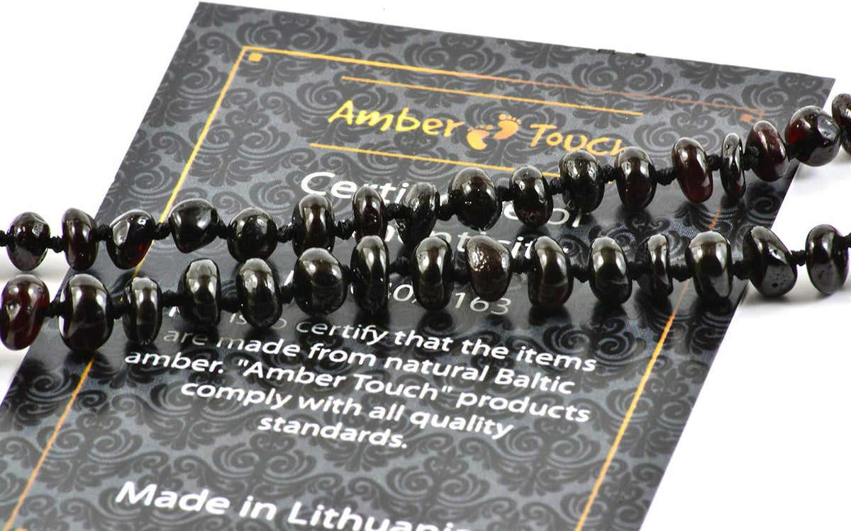Baltic Amber Necklace, Unisex 13 in. G99259