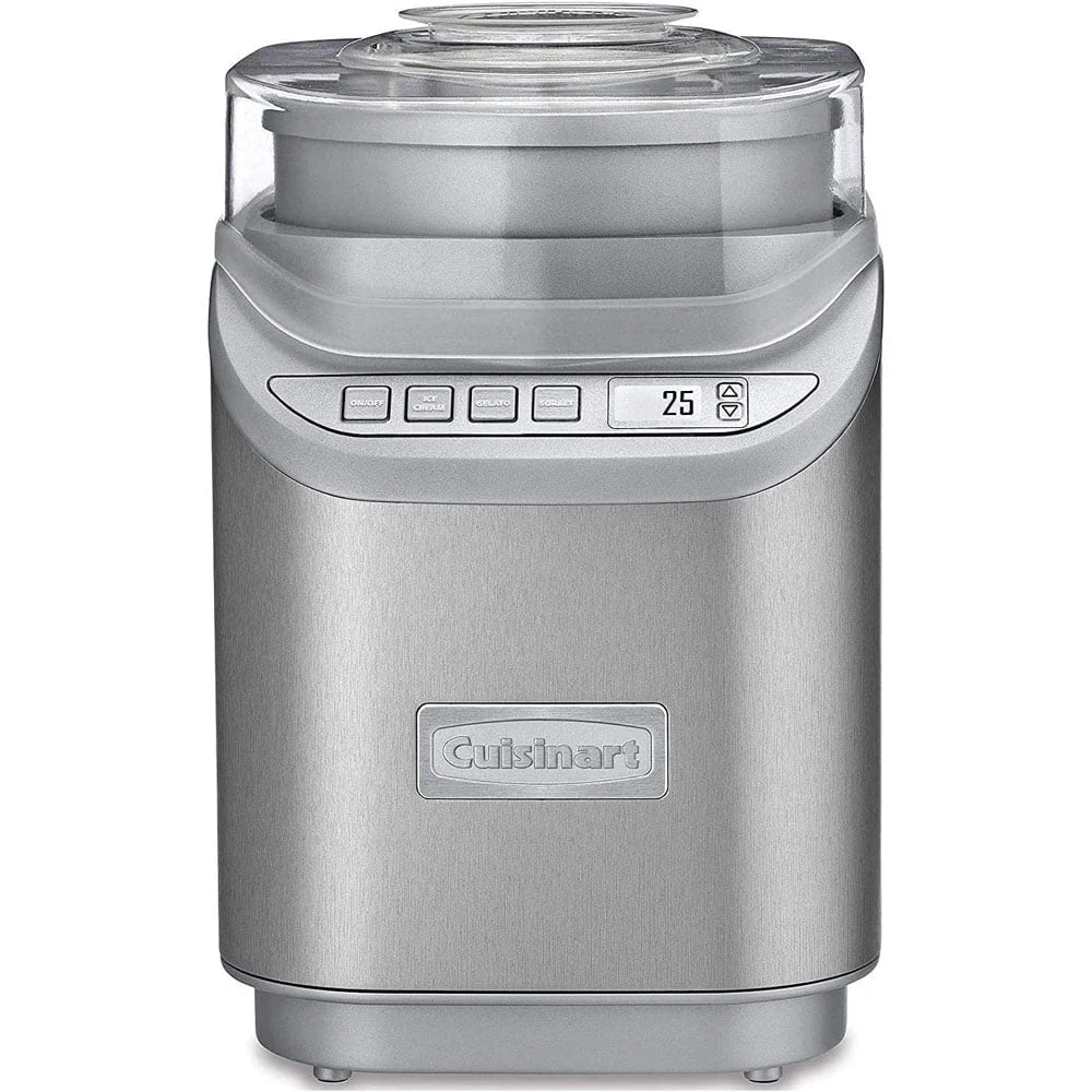 2QT Ice Cream Maker with LCD Screen Stainless Steel G735