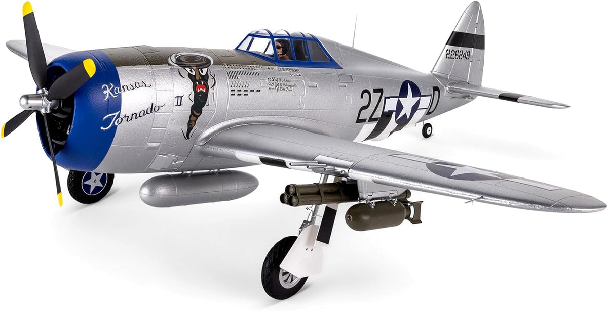 RC Airplane P-47 Razorback 1.2m BNF Basic Electric J63150