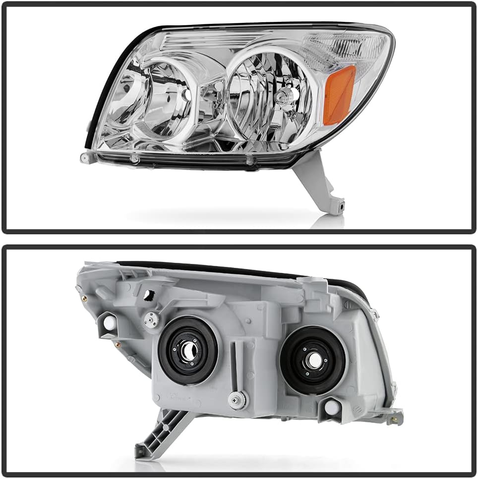 2003-2005 Toyota 4Runner Replacement Headlights Driver + Passenger Side E7789