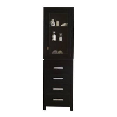 Solid Wood Linen Cabinet D59168
