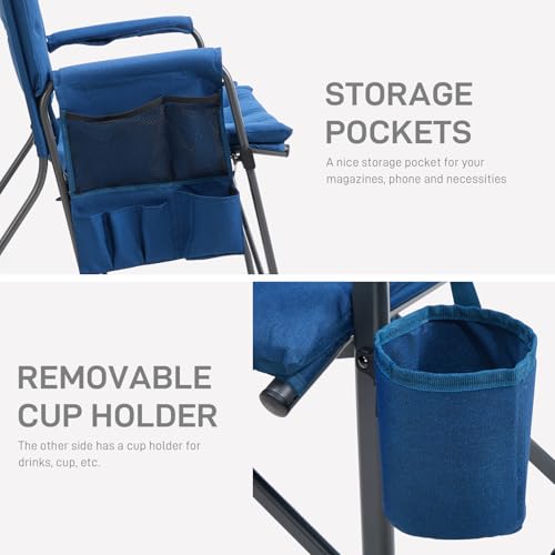 Lightweight Padded Rocking Camping Chair Q497072