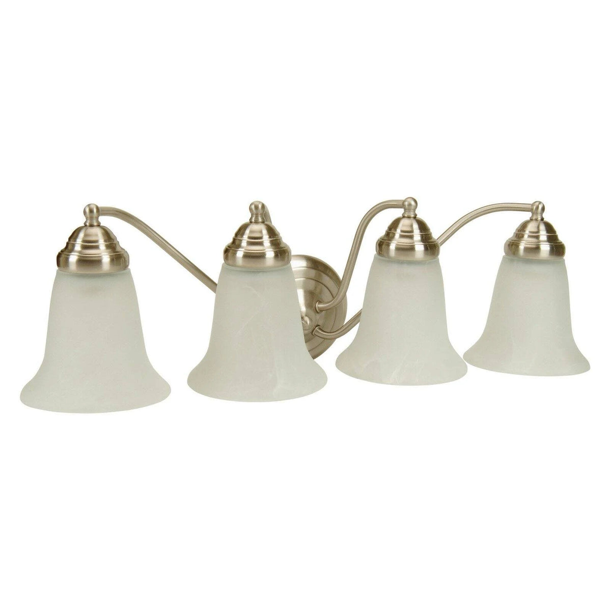 4 Light Vanity Brushed Satin Nickel H1087