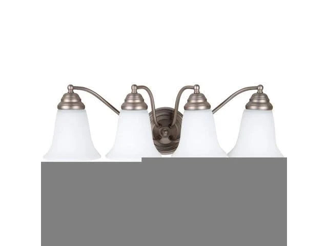 4 Light Vanity Brushed Satin Nickel H1087