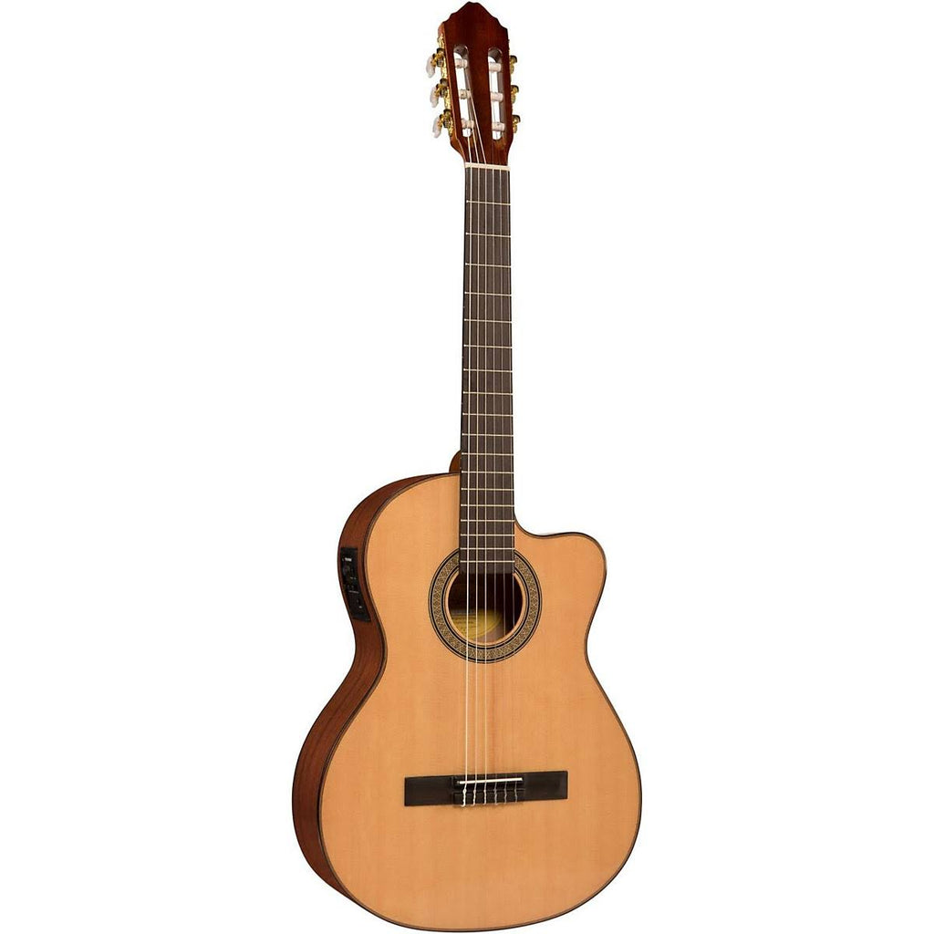 Natural Cutaway Acoustic-Electric Classical Guitar X6669
