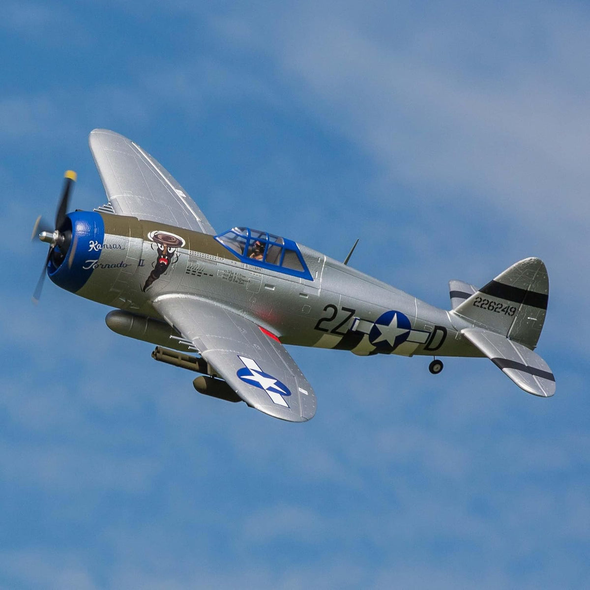 RC Airplane P-47 Razorback 1.2m BNF Basic Electric J63150