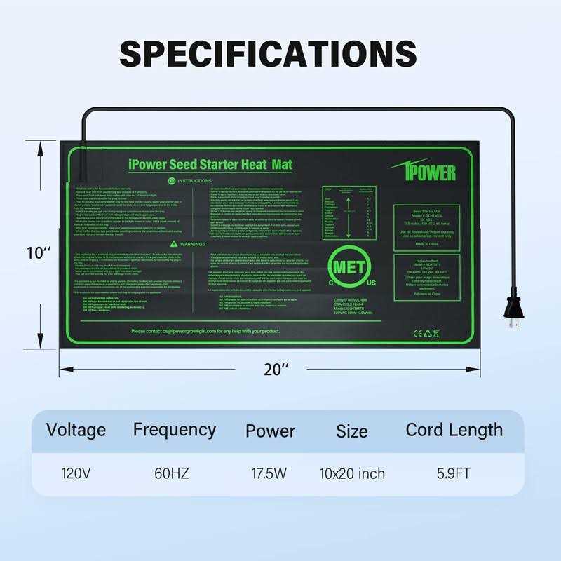 Durable Waterproof Seedling Heat Mat J8571