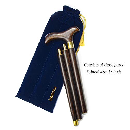 Ebony Wood Walking Cane Y655