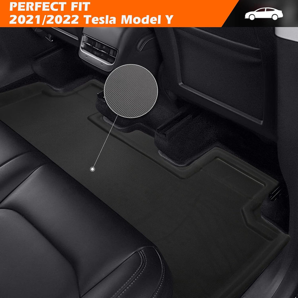 Model Y All Weather 3D TPR Floor Mats T3713