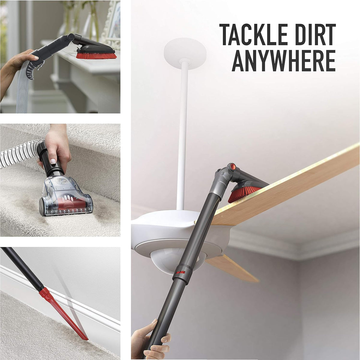 Bagless Upright Vacuum Cleaner with HEPA Media Filtration K741249