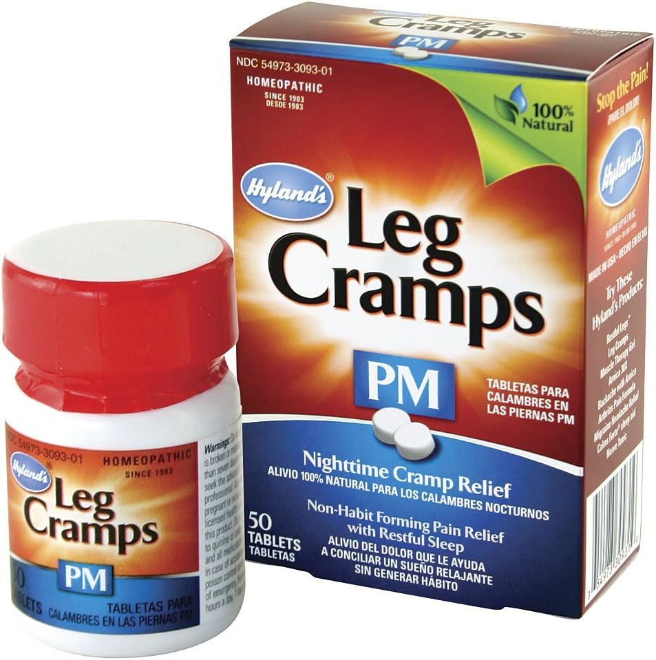 50 ct Pack of 4 Leg Cramps PM Tablets S99273
