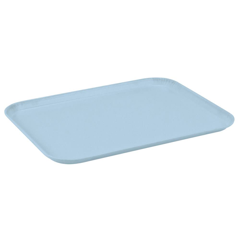 Ice Blue Fiberglass Cafeteria Tray V5384