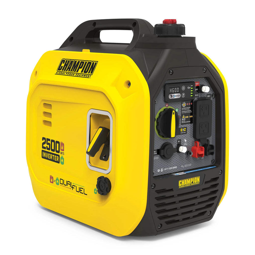 2500-Watt Dual Fuel Portable Inverter Generator Z601280