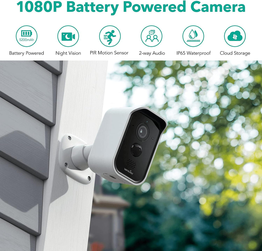1080P HD Wireless Rechargeable Battery Powered Security Camera Z6593