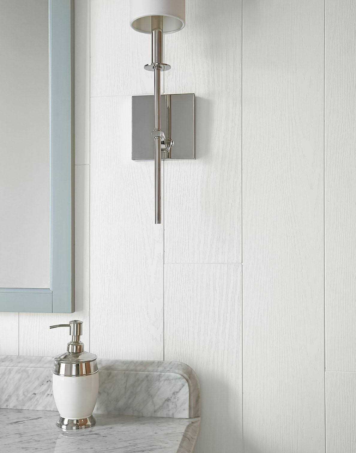 6 in. x 4 ft. PVC Plank T&G White A801111