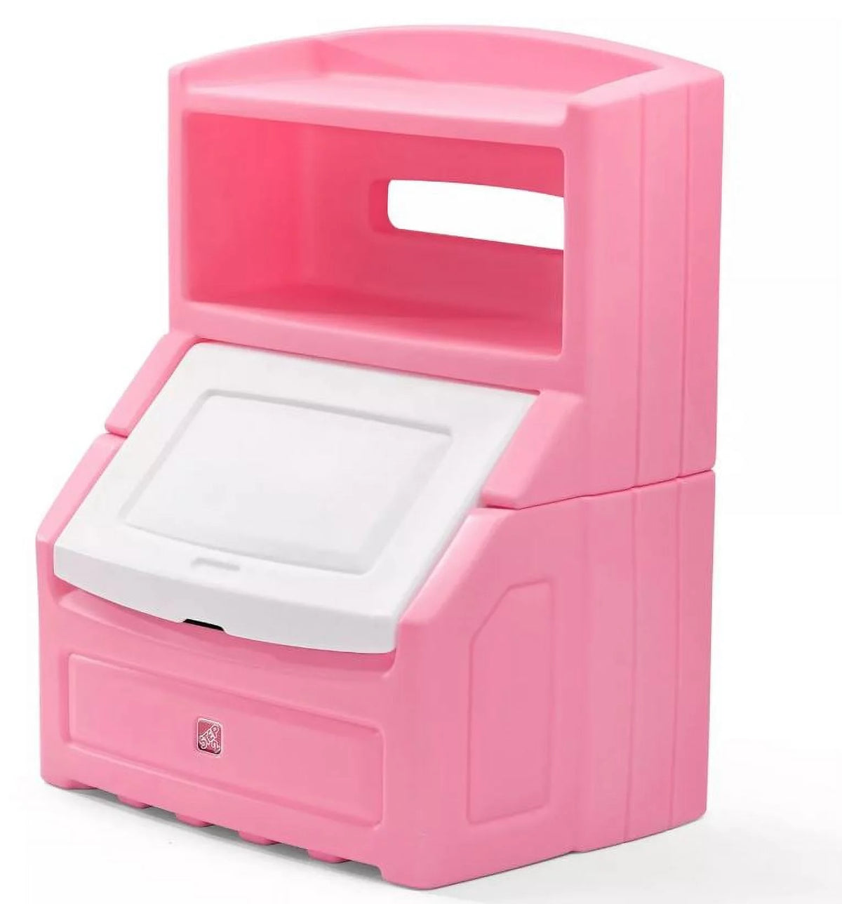 38"H Pink Plastic Toy Organizer W72549