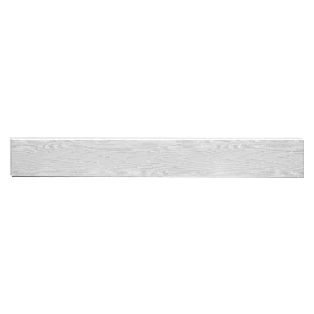 6 in. x 4 ft. PVC Plank T&G White A801111