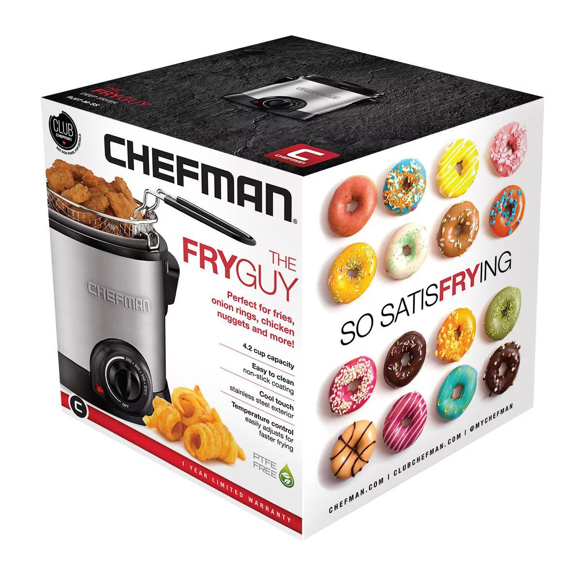 1 Liter Stainless Steel Deep Fryer V764059